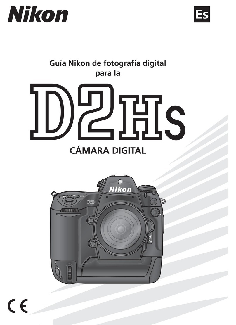 Nikon D2HS - SLR 4.1 Megapixel Digital Camera User manual