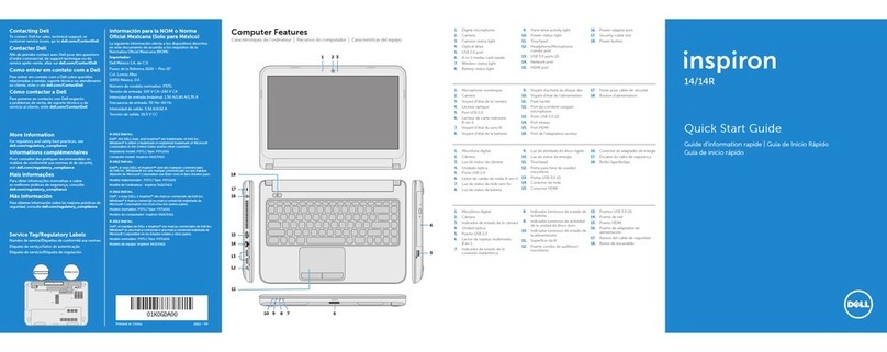 Dell Inspiron 14 User manual
