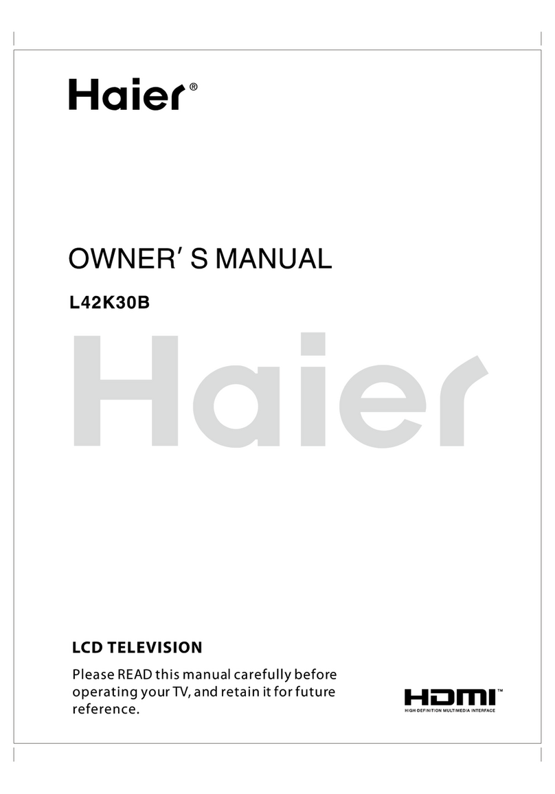 Haier L42K30B User manual Haier L42K30B User manual