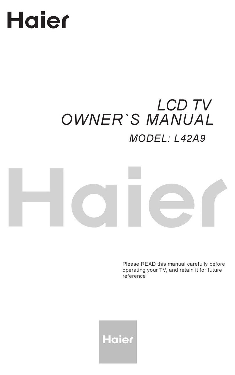 Haier L42A9 User manual Haier L42A9 User manual