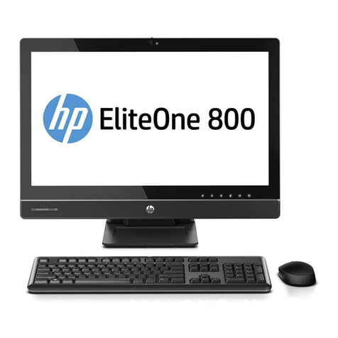 HP EliteOne 800 Operating and maintenance manual