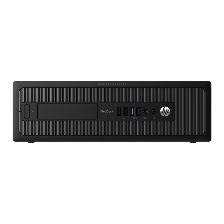 HP ProDesk 600 Hardware reference guide