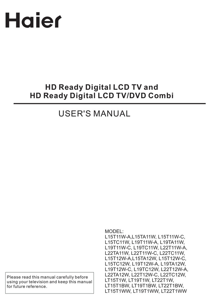 Haier LT15R1BW User manual Haier LT15R1BW User manual