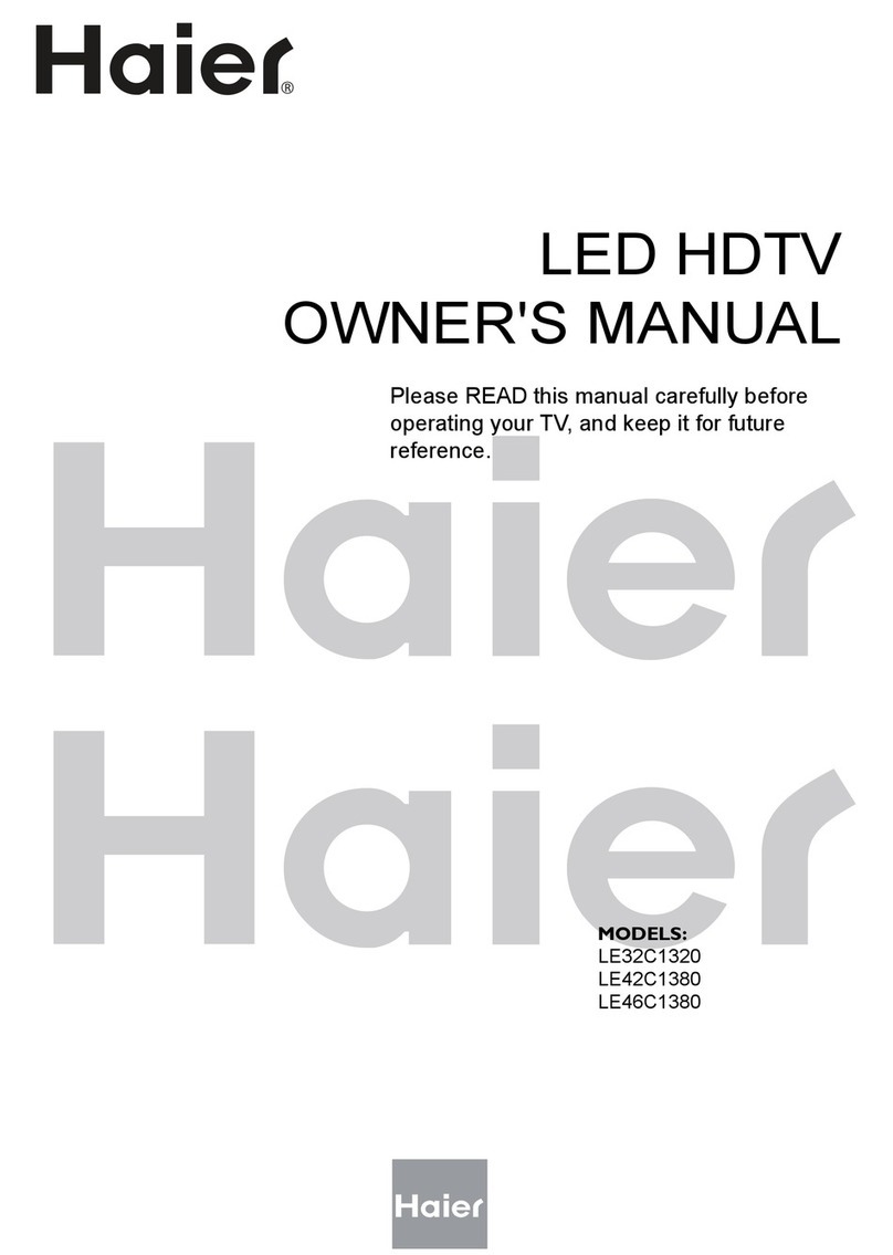 Haier LE32C1320 owner's manual