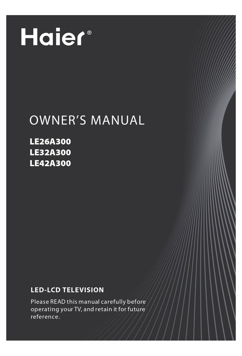 Haier LE32A300 User manual