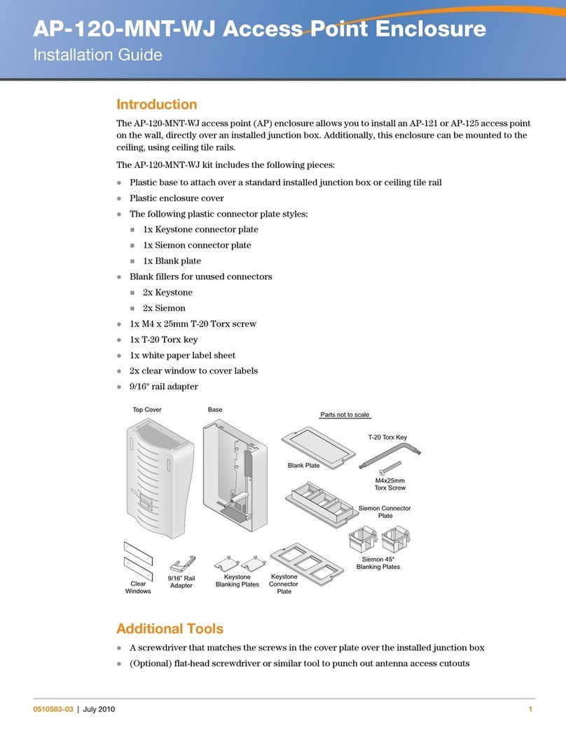 Aruba Networks PowerConnect W-AP124 installation guide Aruba Networks PowerConnect W-AP124 installation guide