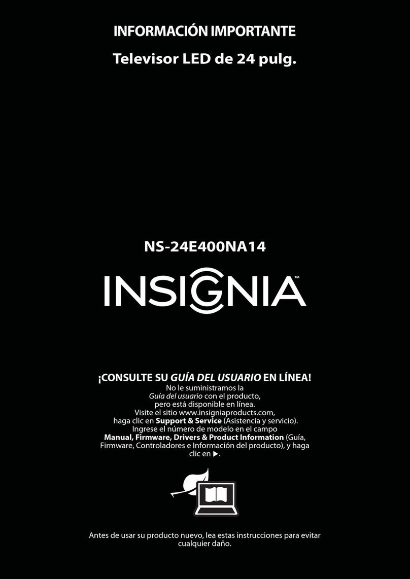 Insignia NS-24E400NA14 User manual