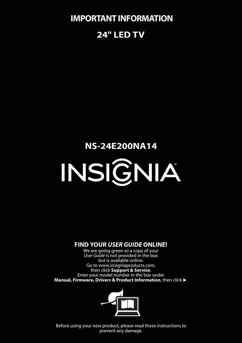 Insignia NS-24E200NA14 Operating manual