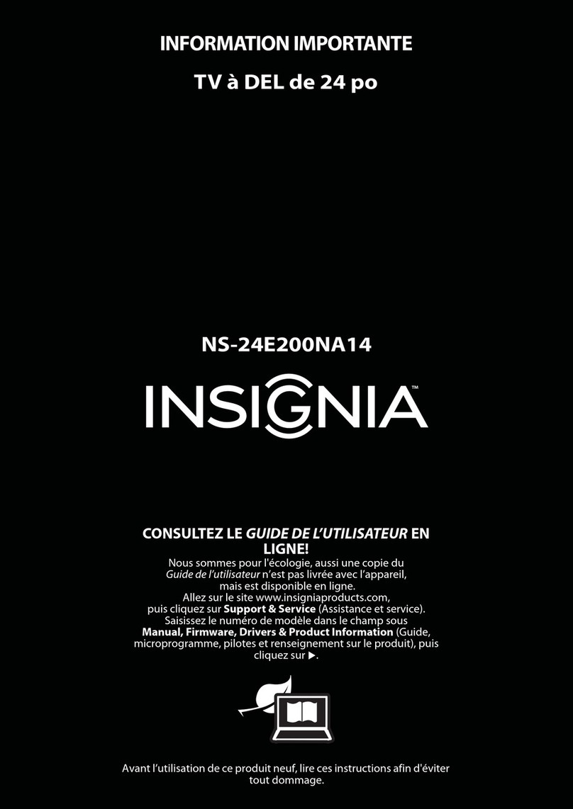 Insignia NS-24E200NA14 Information importante