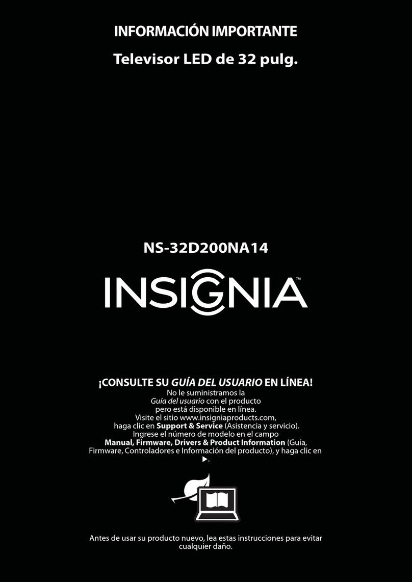 Insignia NS-32D200NA14 User manual