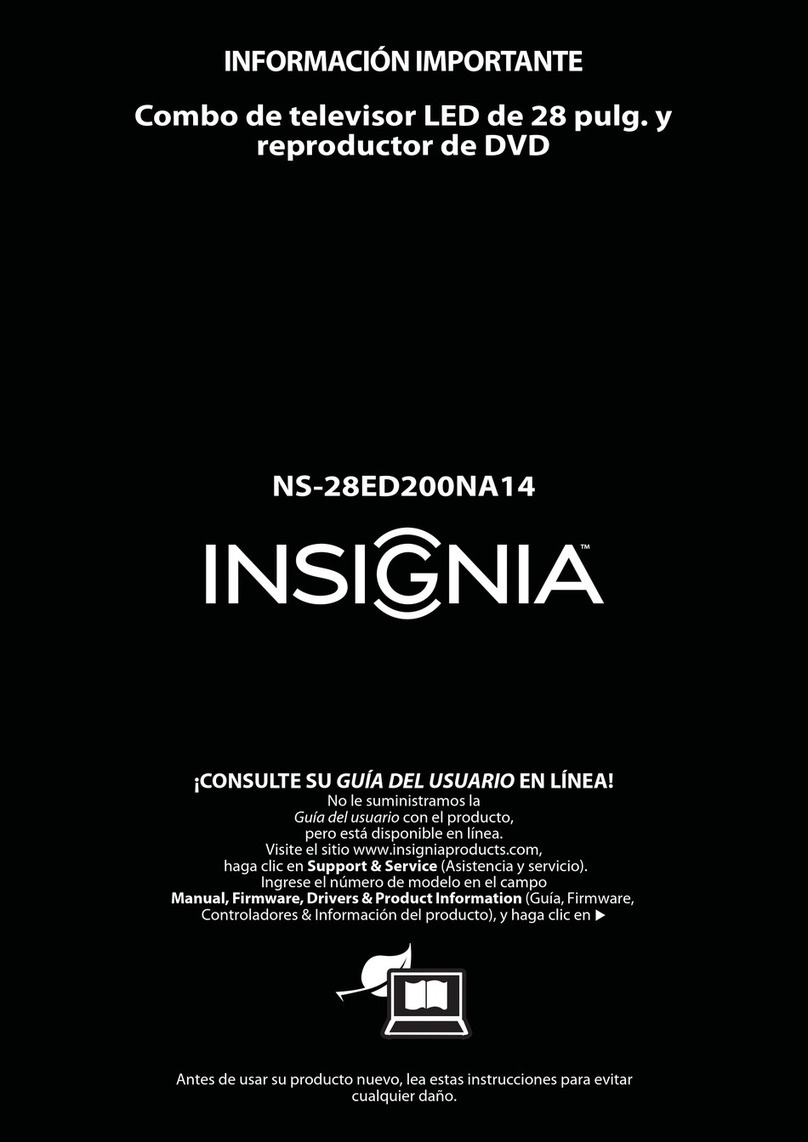 Insignia NS-28ED200NA14 User manual