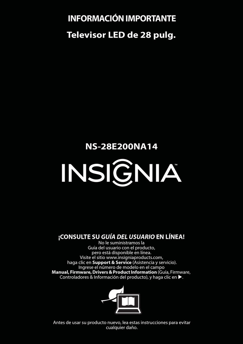 Insignia NS-28E200NA14 User manual