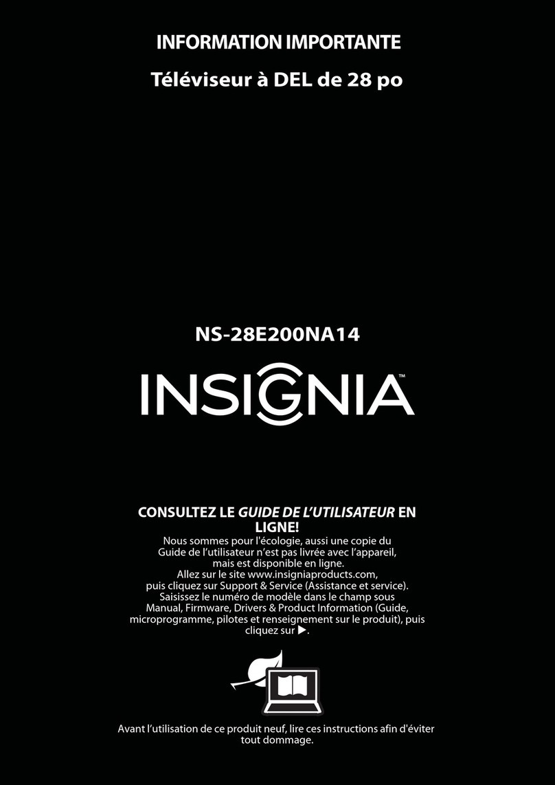 Insignia NS-28E200NA14 Owner's manual