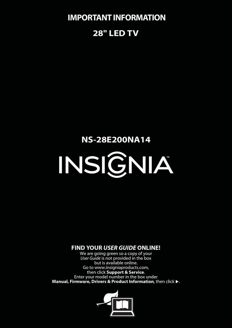 Insignia NS-28E200NA14 Operating manual