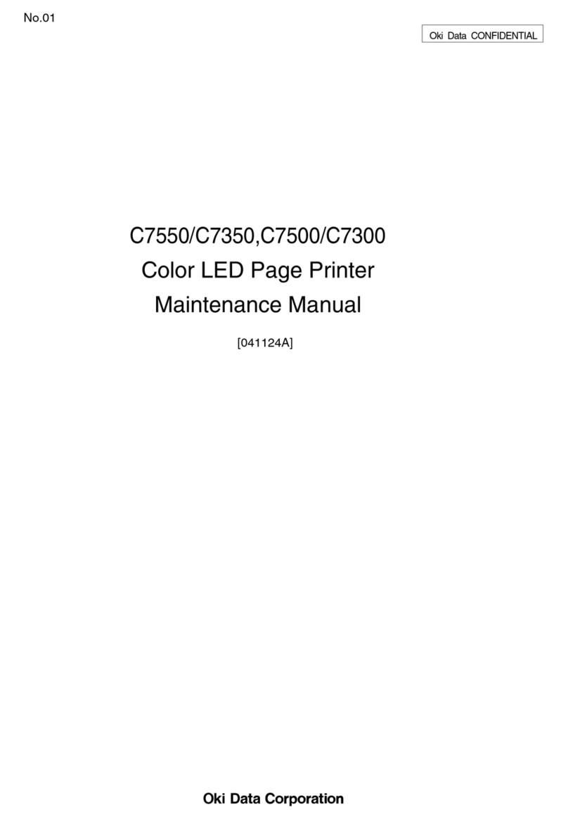 Oki C7500n User manual