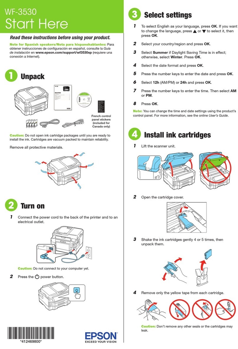 Epson WorkForce WF-3530 User manual