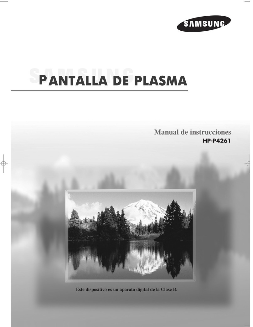 Samsung HP-P4261 User manual