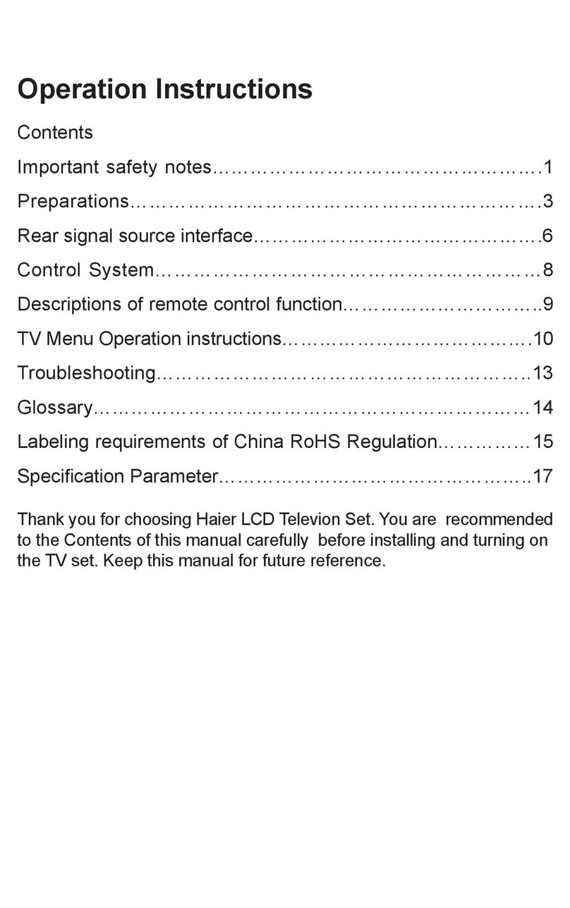 Haier L22T6 User manual