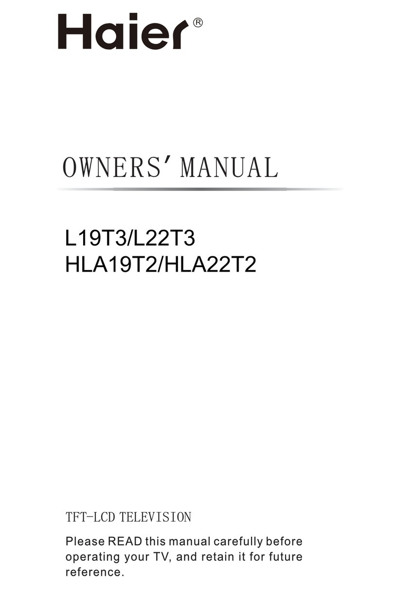Haier L22T3 User manual Haier L22T3 User manual