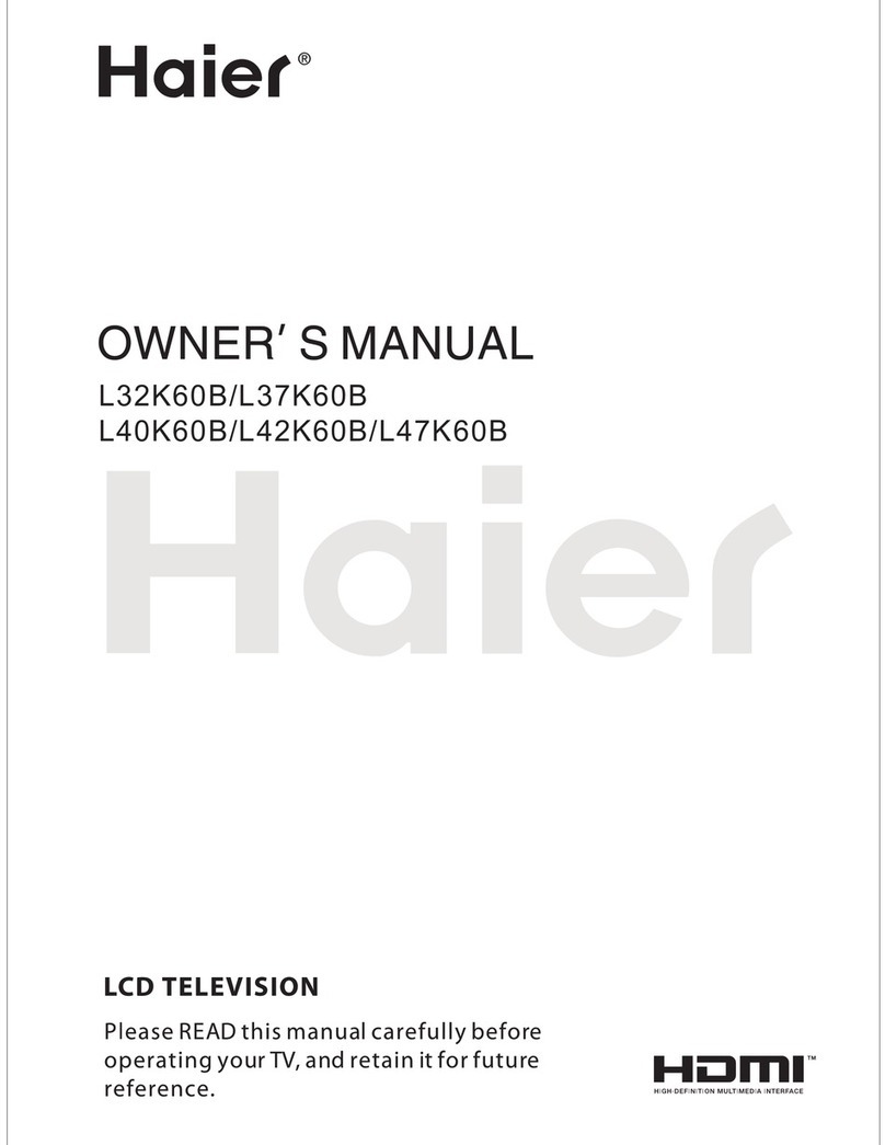 Haier L32K60B User manual Haier L32K60B User manual