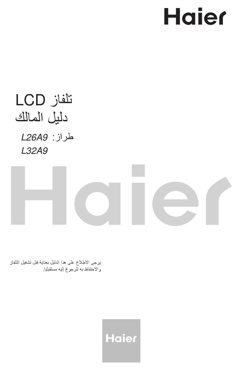 Haier L32A9 User manual Haier L32A9 User manual