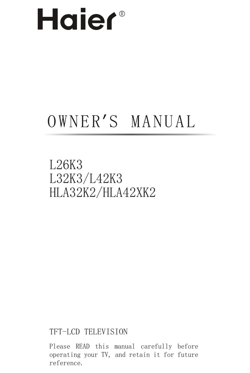 Haier L26K3 User manual
