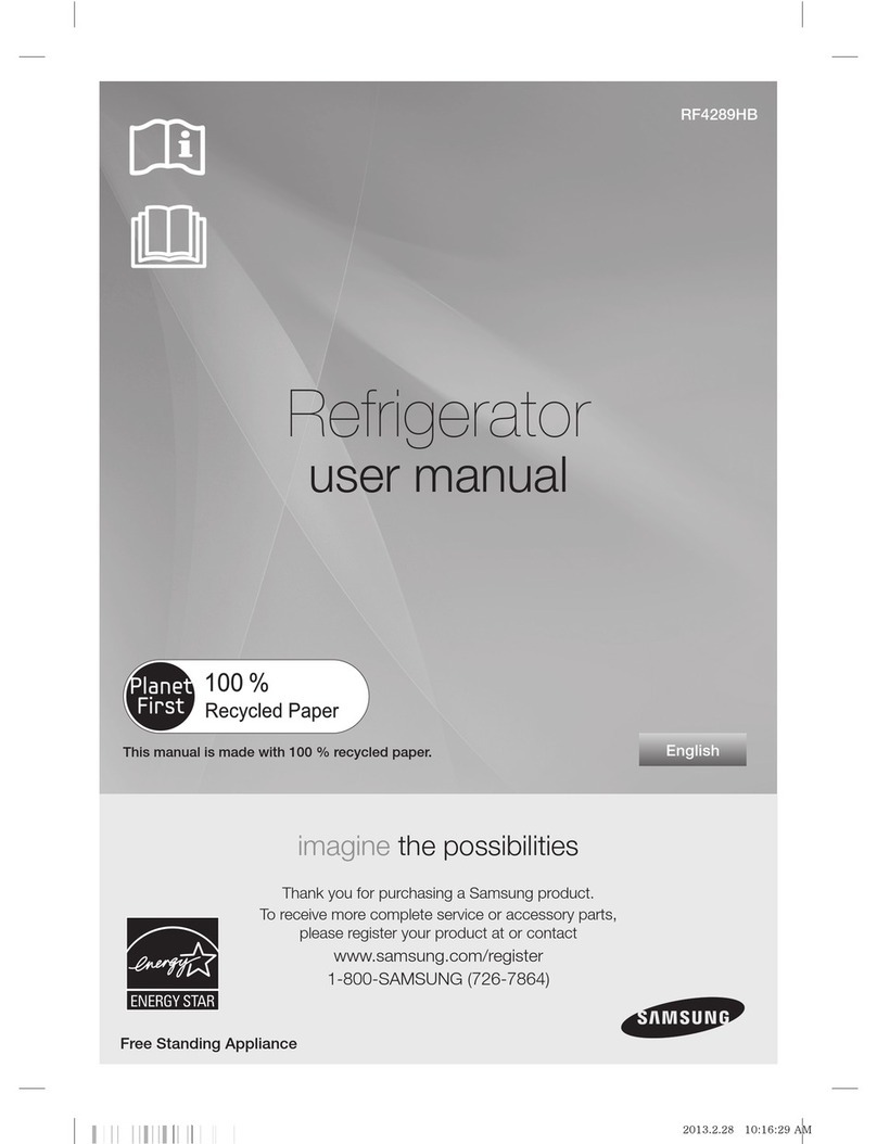 Samsung RF4289HBRS User manual Samsung RF4289HBRS User manual