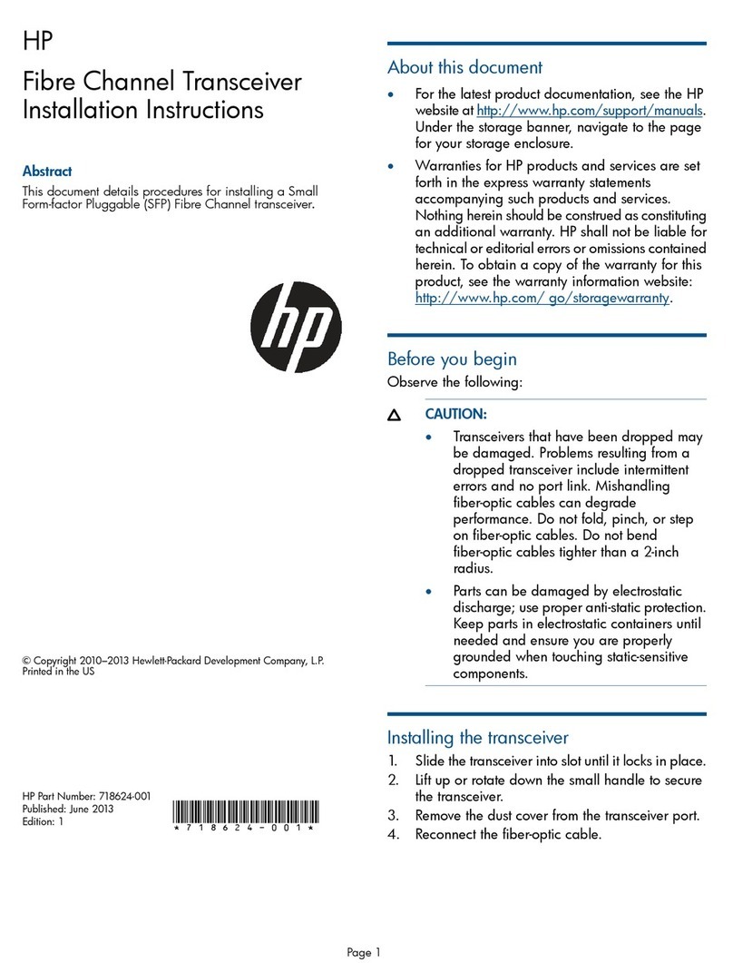 HP MSA 2040 User manual