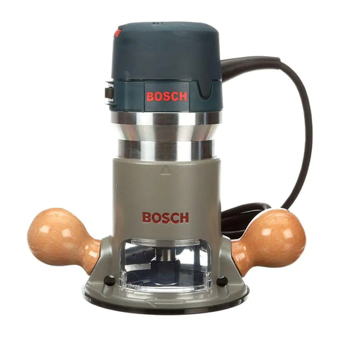 Bosch 16176 - Electronic Variable Speed Router... User manual