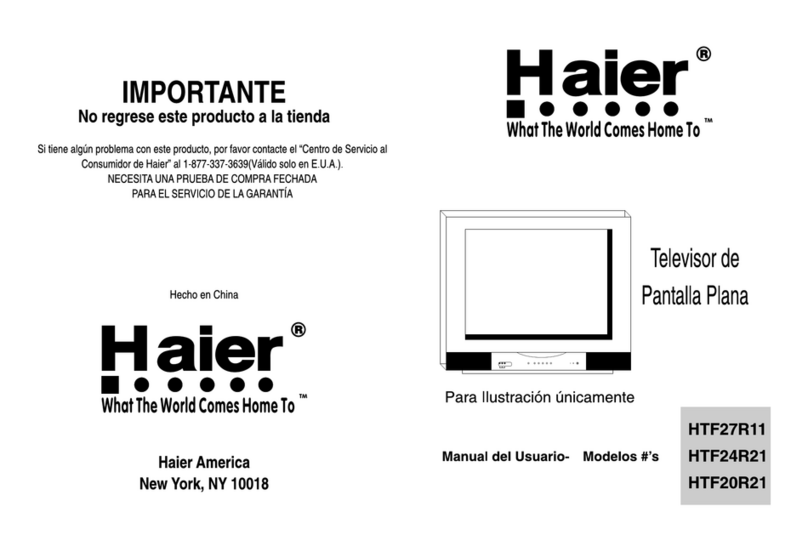 Haier HTF27R11 User manual Haier HTF27R11 User manual