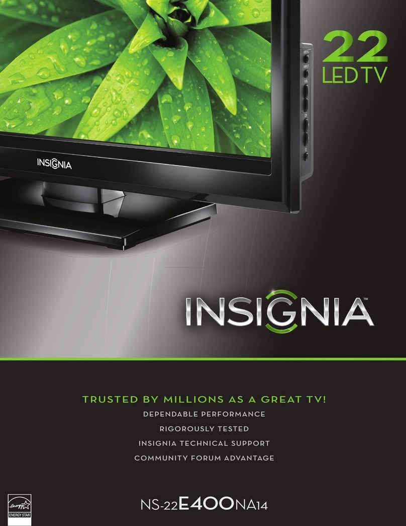 Insignia NS-22E400NA14 User manual Insignia NS-22E400NA14 User manual