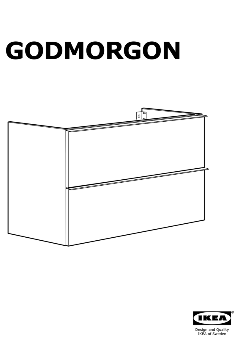 IKEA GODMORGON Cabinet User manual