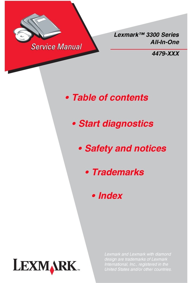 Lexmark 3350 - X Color Inkjet User manual
