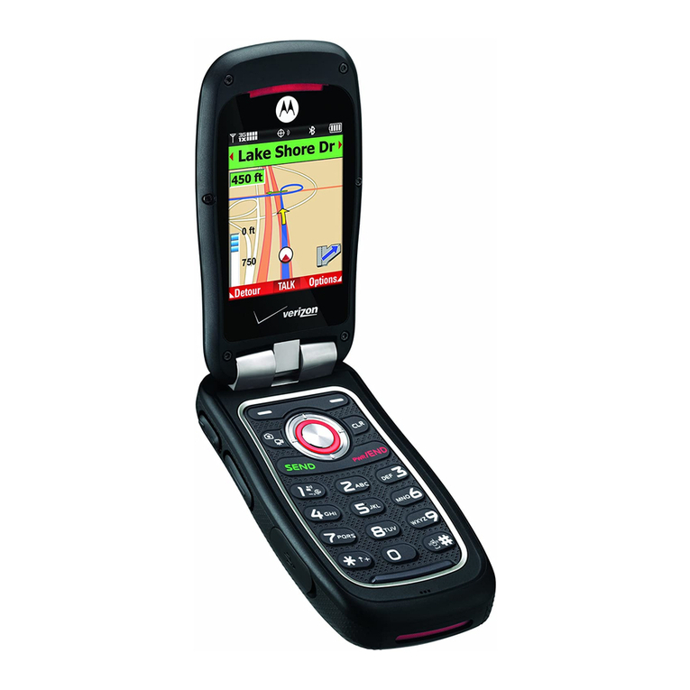 Motorola Barrage  V860 User manual
