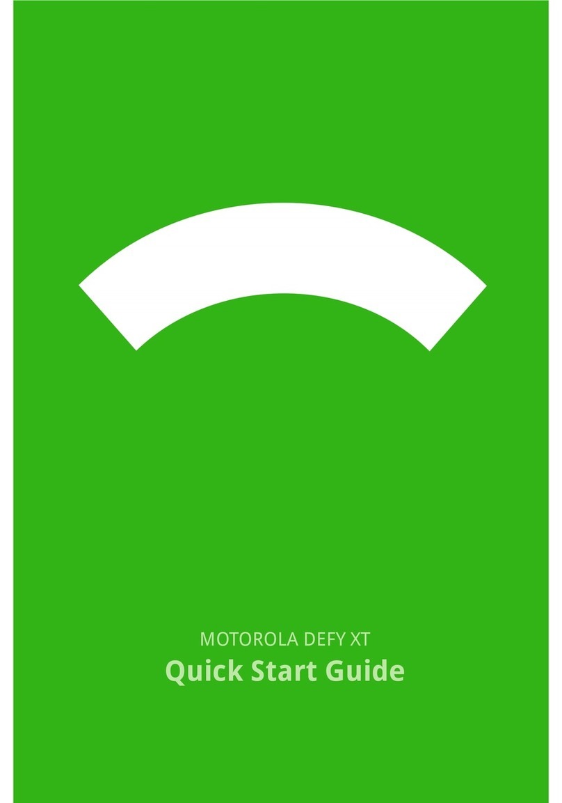 Motorola DEFY XT User manual