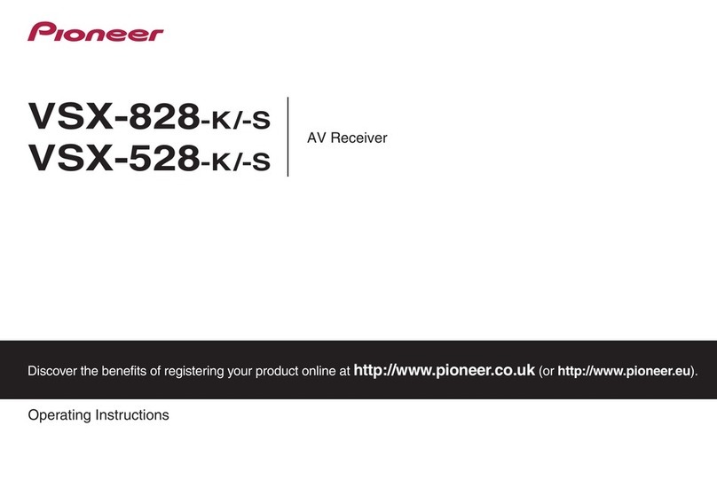 Pioneer VSX-828-K, VSX-828-S, VSX-528- operating instructions