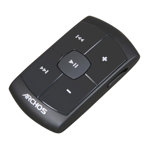 Archos 501413 - Clipper 2 GB Digital Player User manual