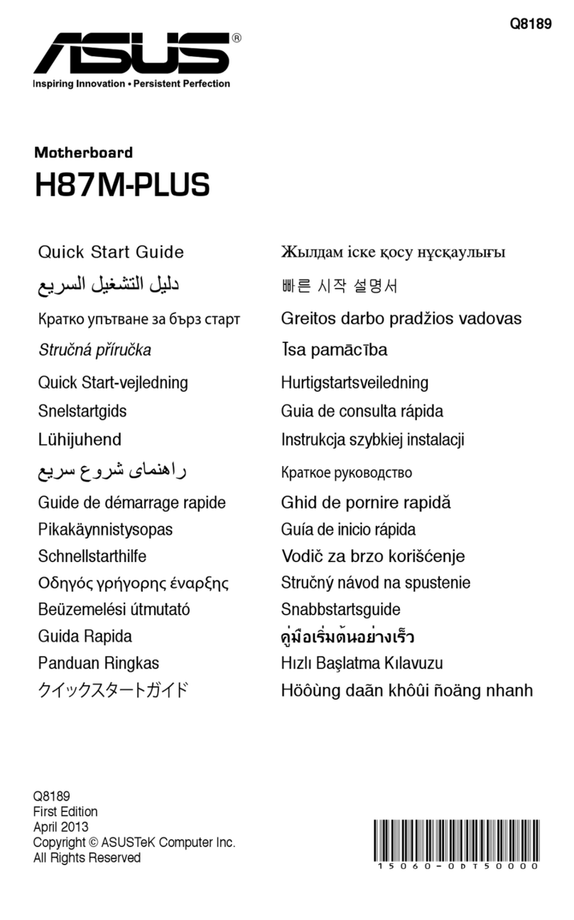 Asus H87M-PLUS User manual