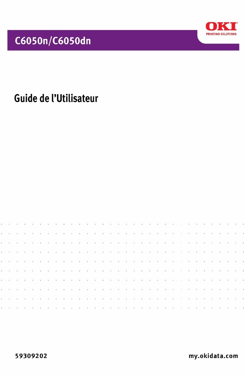 Oki C6050dn Quick start guide