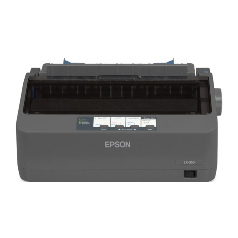 Epson LX-350 User manual