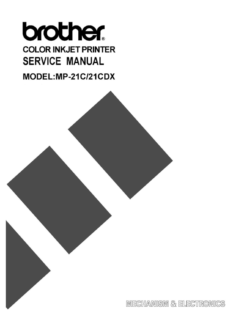 Brother MP-21C User manual