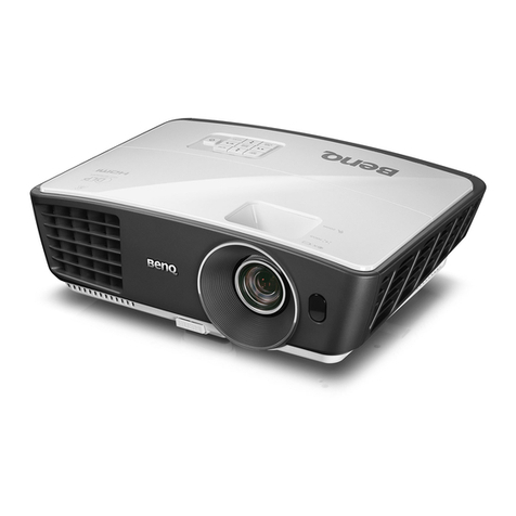 BenQ W750 User manual
