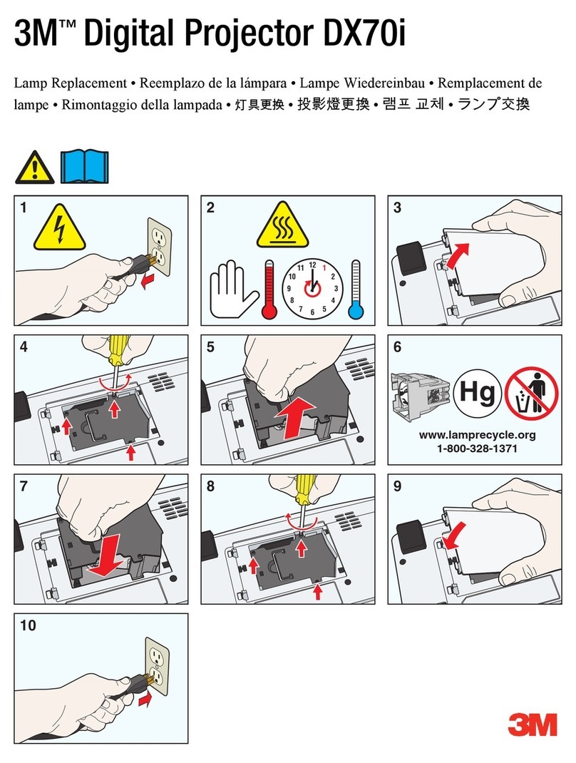 3M DX70i User manual