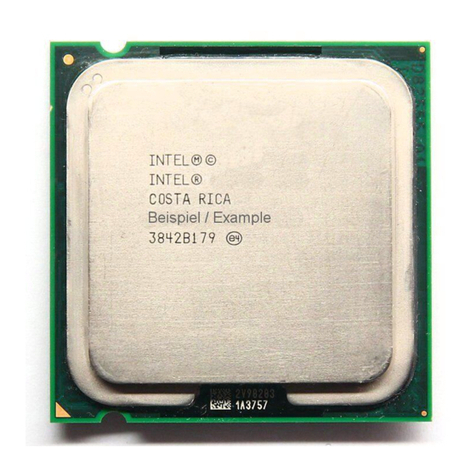 Intel E6420 - Core 2 Duo Dual-Core Processor User manual