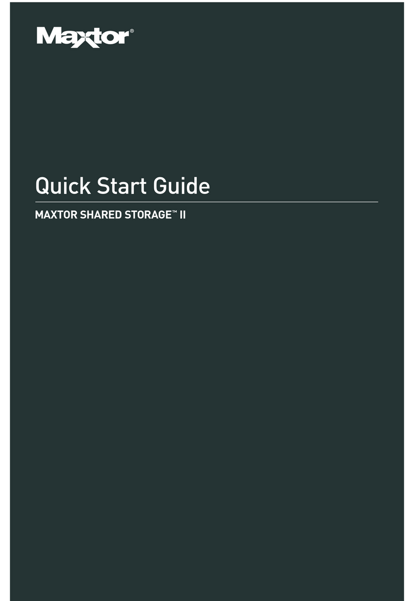Maxtor STM310004SDAB0G-RK - Maxtor Shared Storage II NAS... quick start guide Maxtor STM310004SDAB0G-RK - Maxtor Shared Storage II NAS... quick start guide