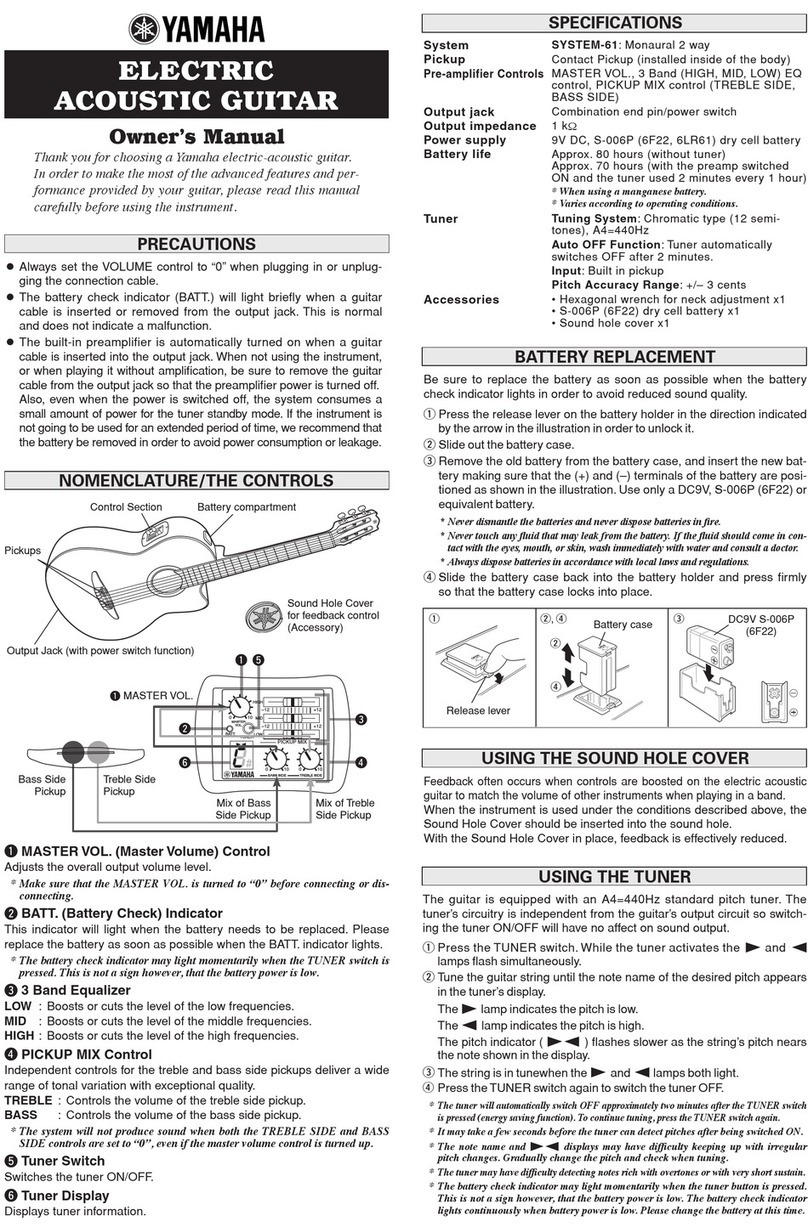 Yamaha NTX1200R owner's manual