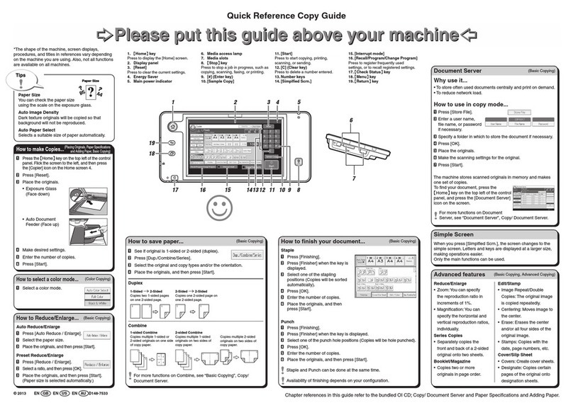 Ricoh MP C3003 User manual