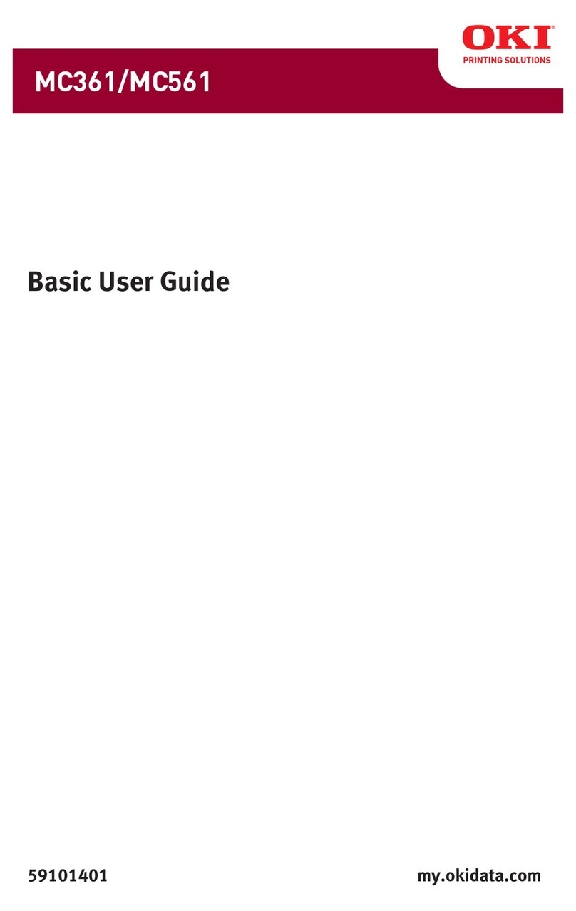 Oki MC561MFP User manual