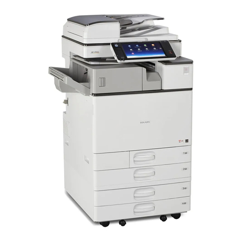 Ricoh MP C4503 User manual Ricoh MP C4503 User manual
