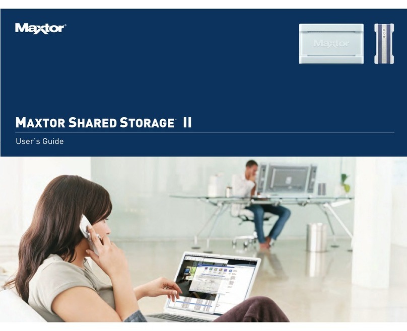 Maxtor STM320004SDA20G-RK - Maxtor Shared Storage II NAS... User manual